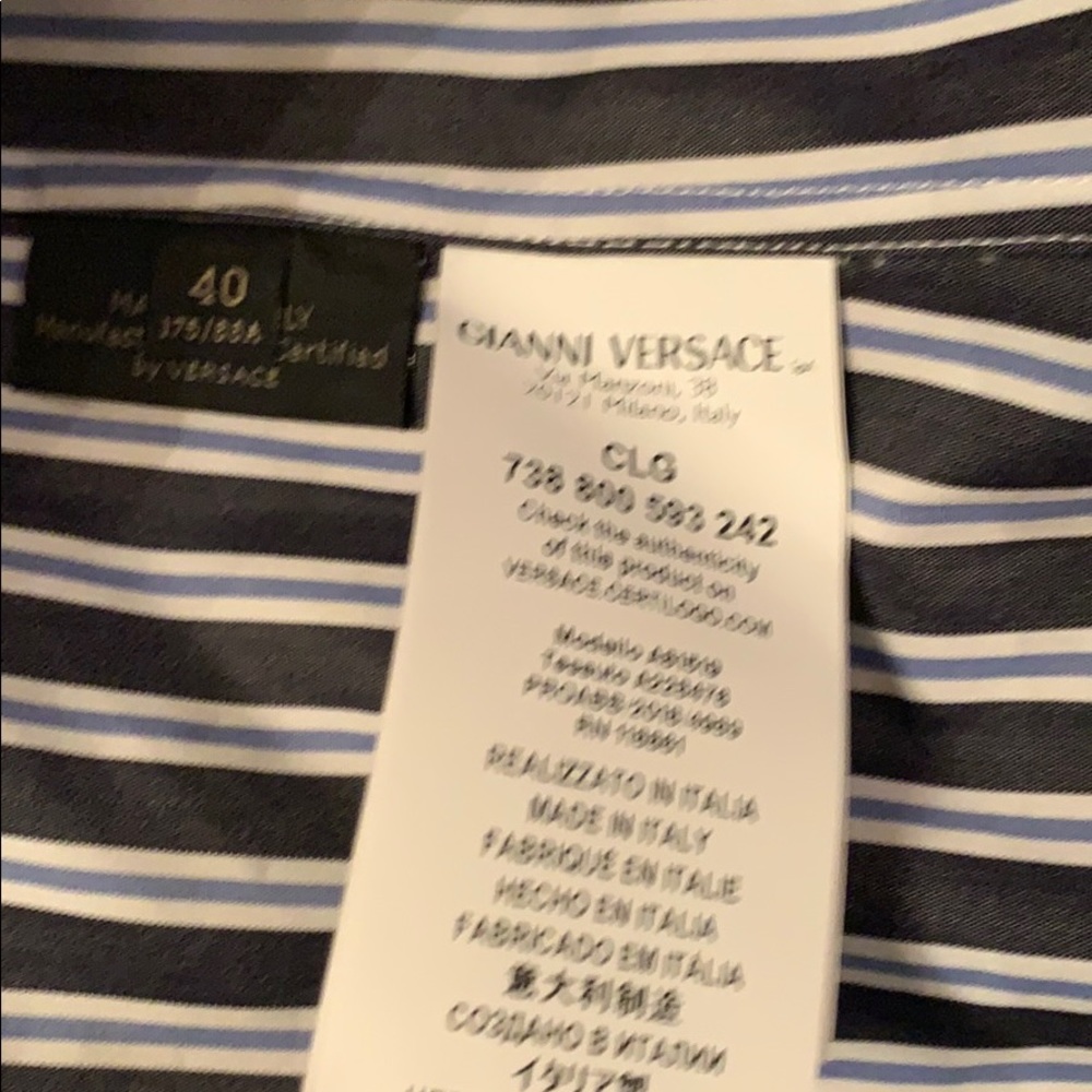 Versace button up - Picture 2 of 4